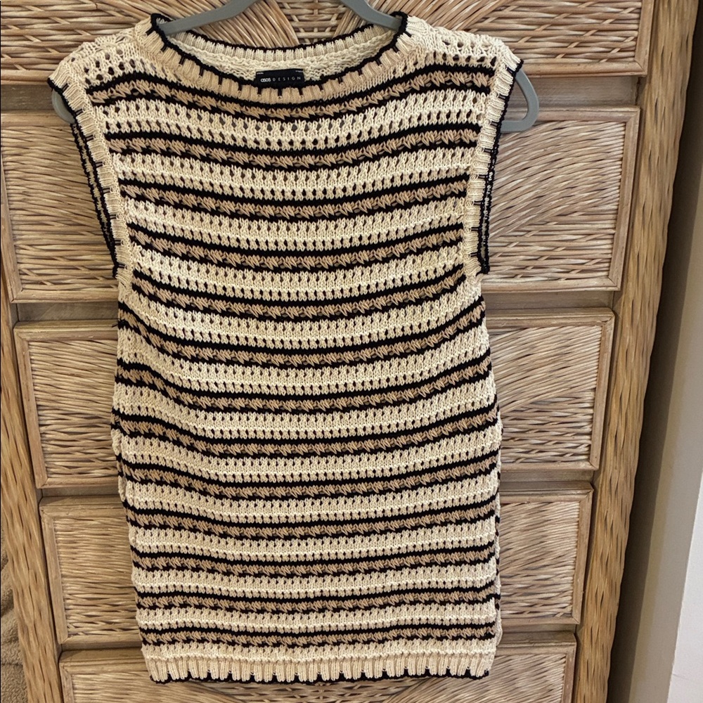 NWOT ASOS Design Crochet top - Picture 5 of 7
